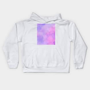 Purple and Pink Watercolor Kids Hoodie